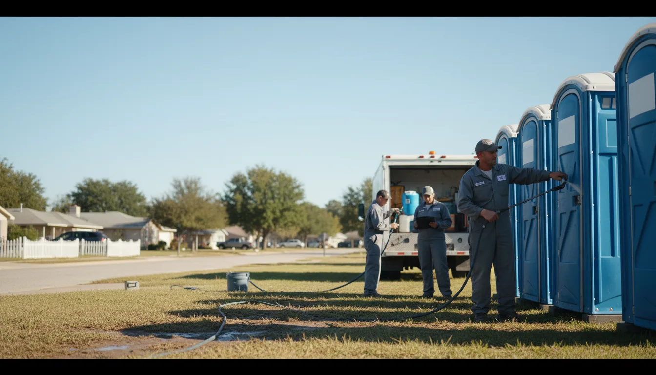 Long-Term Portable Toilet Rental in Livonia, LA near me